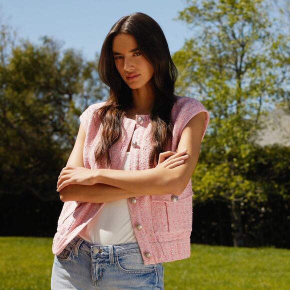 L'Agence Uma Vest Sugar Plum - Picture 6 of 14